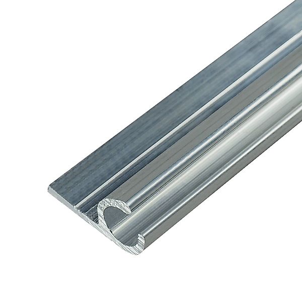 LYSEL® U-Laufschiene Kederschiene Aluminium pressblank für günstig online kaufen