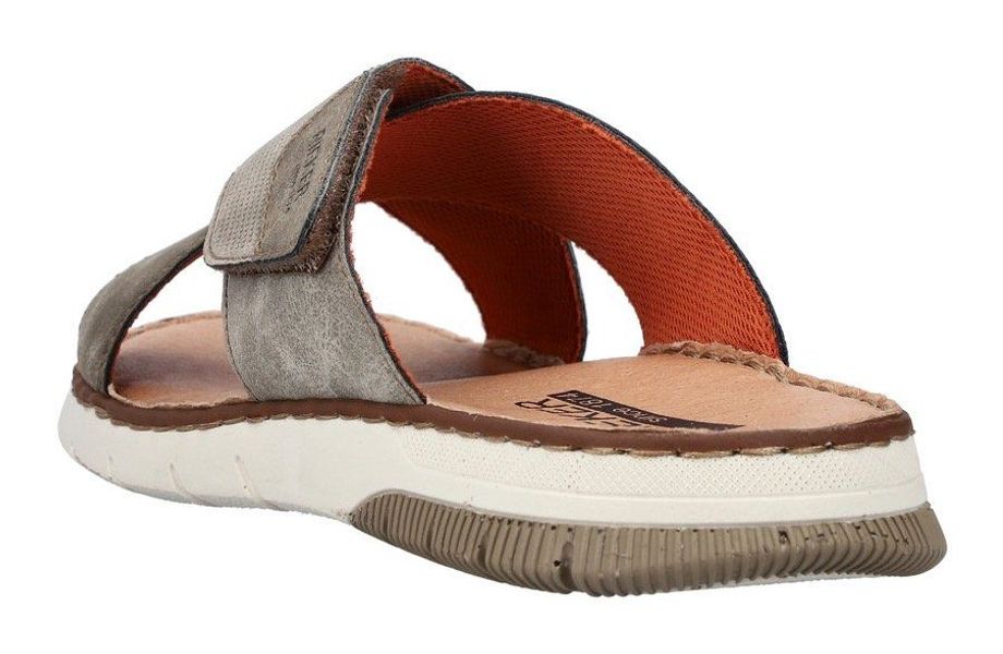 Rieker Pantolette, Sommerschuh, Schlappen, Klettschuh, mit günstig online kaufen