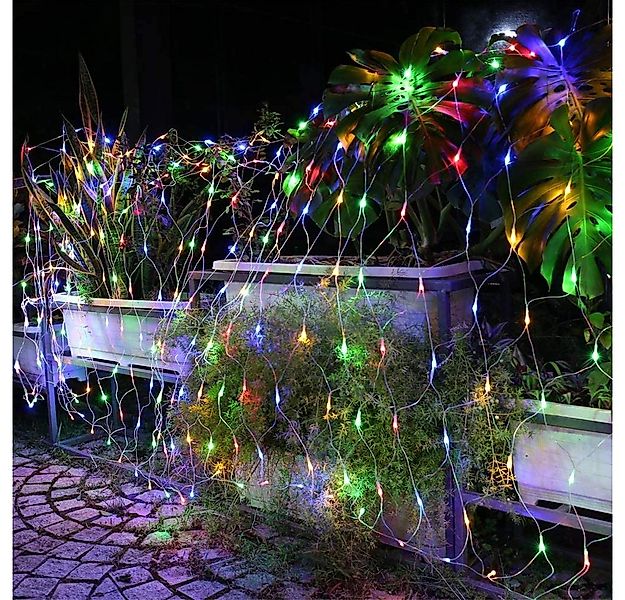 Rosnek Lichternetz 8 Beleuchtungsmodi, für Hochzeit Weihnachten Party Urlau günstig online kaufen