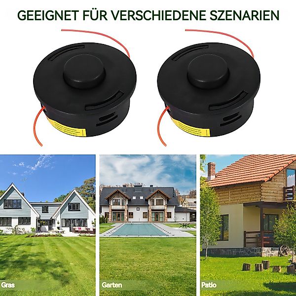 BlingBin Rasenmähermesser 1-2 Stück Mähkopf 25-2 günstig online kaufen