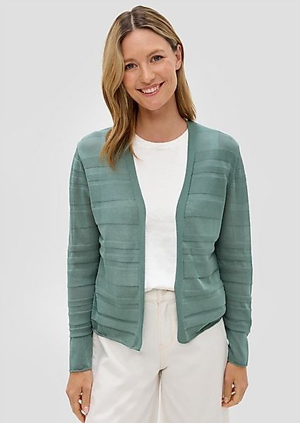 s.Oliver Strickjacke Cardigan mit Musterstruktur günstig online kaufen