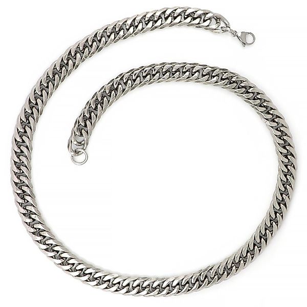 Karisma Schmuck Panzerkette Edelstahl Halskette Hiphop/Rapper/Iced günstig online kaufen