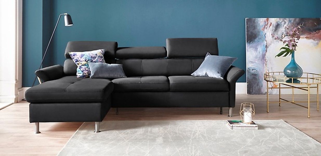 exxpo - sofa fashion Ecksofa »Maretto, bequem & komfortabel, bodenfrei, Bre günstig online kaufen