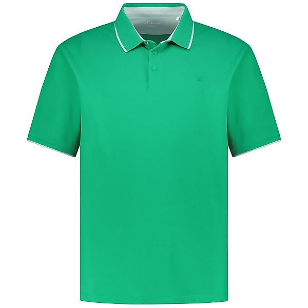 s.Oliver Poloshirt mit Elasthan Farbe grün Größe: 5XL günstig online kaufen