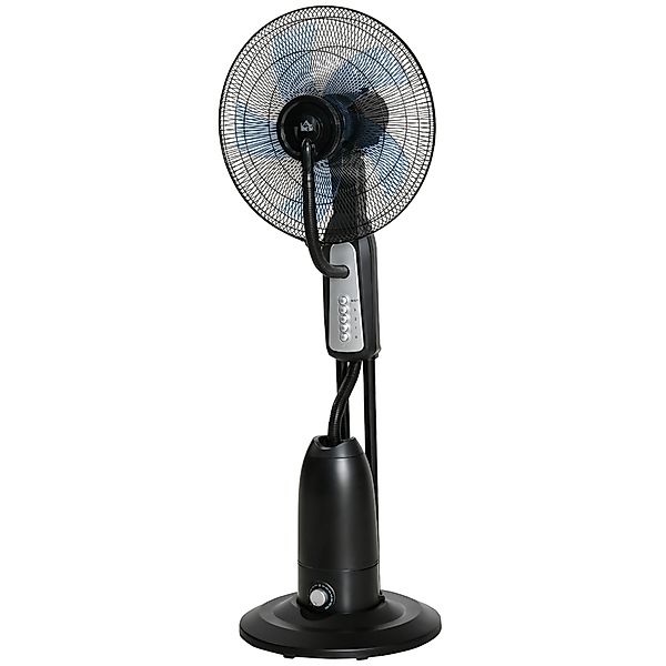 HOMCOM Ventilator mit Wasserkühlung, Standventilator mit Verstellbar Sprühn günstig online kaufen