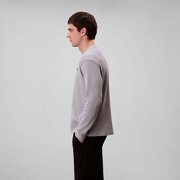 Calvin Klein Jeans Langarmshirt "LS WAFFLE BADGE CREWNK TEE" Mit Rundhalsau günstig online kaufen