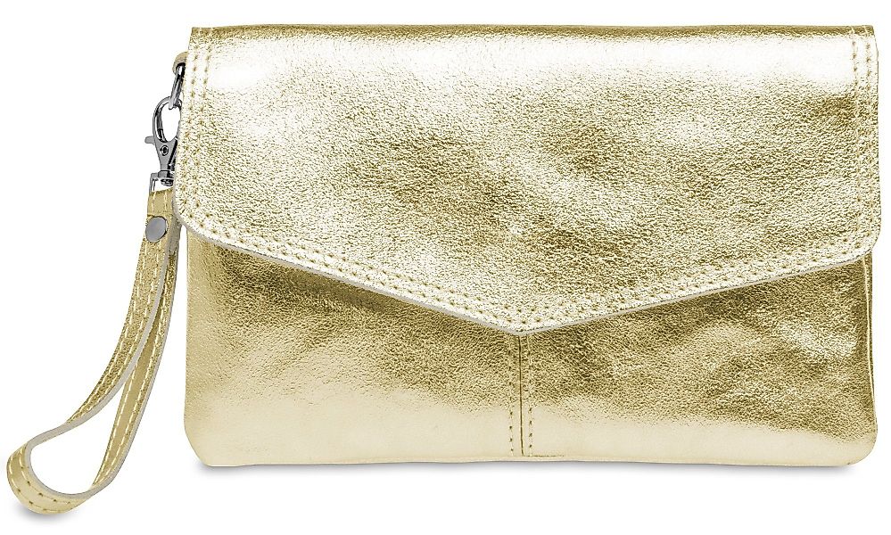 Caspar Clutch Abendtasche Leder Damen Umhängetasche günstig online kaufen