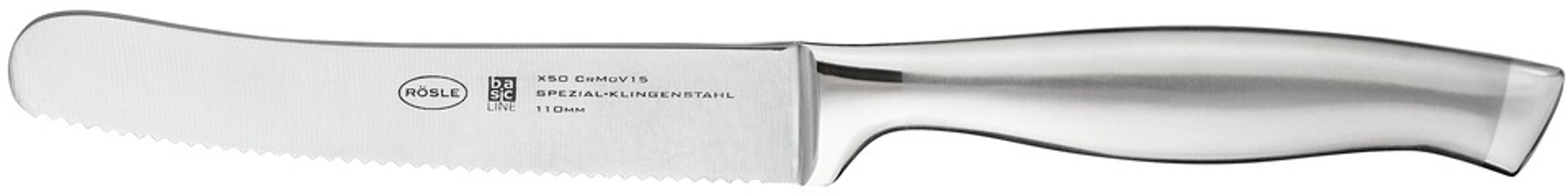 RÖSLE Brotzeitmesser "Basic Line" Wellenschliff, zum Schneiden und Bestreic günstig online kaufen