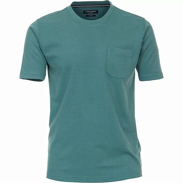 CASAMODA Langarm-Poloshirt CasaModa Große Größen Herren T-Shirt dunkelmint günstig online kaufen