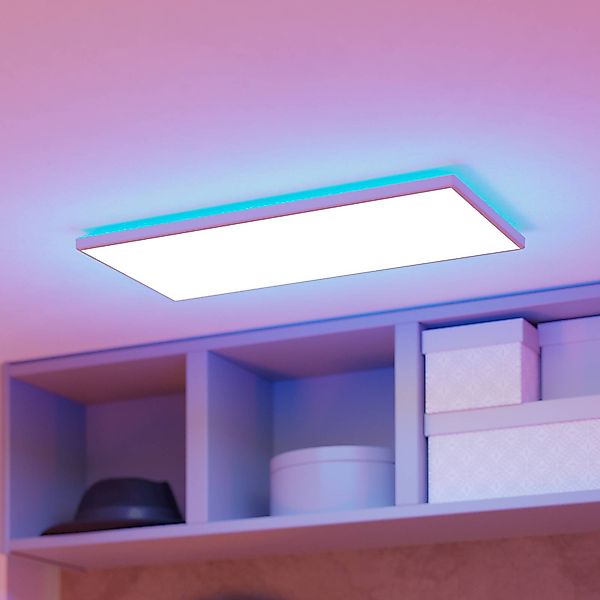 EGLO connect LED-Panel Rovito-Z weiß 57 x 30 cm Kunststoff günstig online kaufen