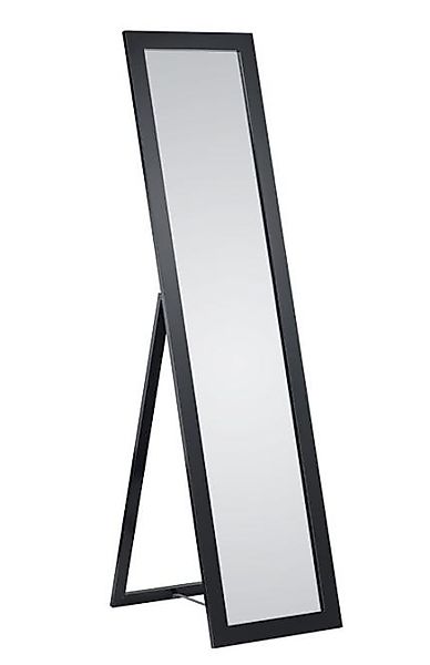 Standspiegel ca. 40x160 cm Schwarz günstig online kaufen
