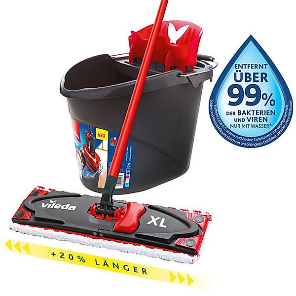 Vileda Bodenwischer-Set "Ultramax XL Universal Komplettbox" 20 % längere Wi günstig online kaufen