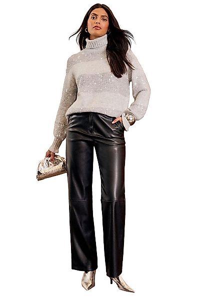 Love & Roses Strickpullover Love & Roses Strickpullover mit Rollkragen (1-t günstig online kaufen