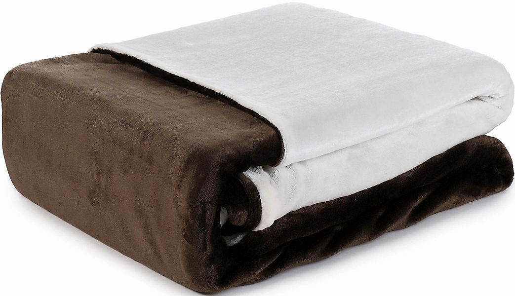Gözze Wendebettwäsche »Superflausch in Gr. 135x200 oder 155x220 cm«, Fleece günstig online kaufen