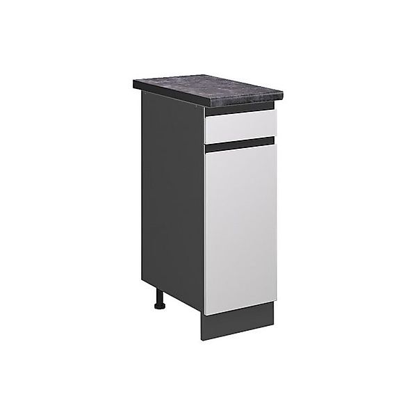 Vicco Küchenunterschrank R-Line Schubladenschrank für die Küche Weiß/Anthra günstig online kaufen