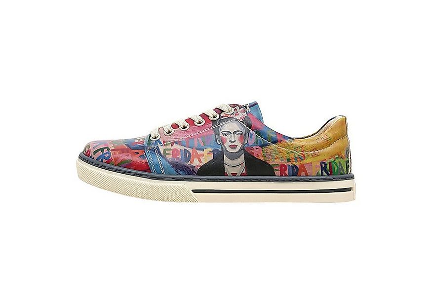 DOGO Classic Schnürsneaker Frida-Kahlo-In-Letters Damen Sneaker Sneaker Han günstig online kaufen