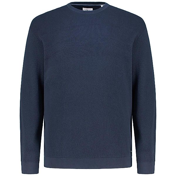 s.Oliver Pullover mit Struktur Farbe blau Größe: 4XL günstig online kaufen