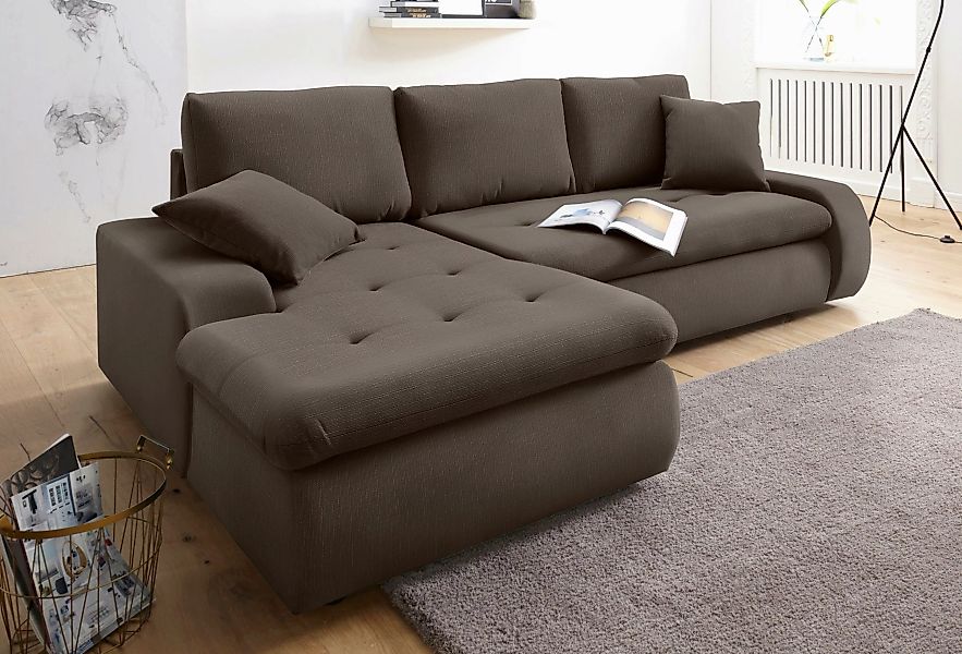 TRENDMANUFAKTUR Ecksofa »Indie II, tolle Detailverarbeitung, bequem und kom günstig online kaufen