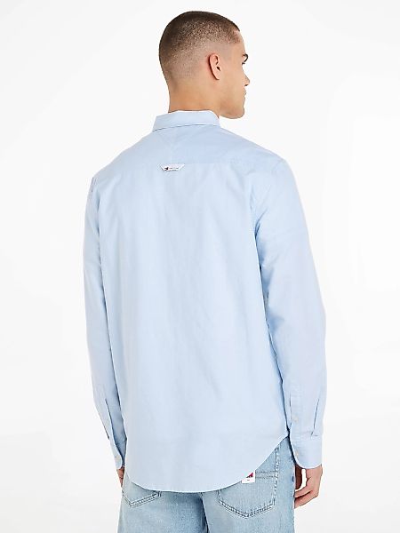 Tommy Jeans Langarmhemd TJM REG OXFORD SHIRT mit Button-down-Kragen günstig online kaufen