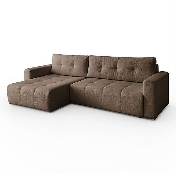 Lookway Ecksofa ASTON L-Form Couch mit Schlaffunktion und Bettkasten, mit B günstig online kaufen