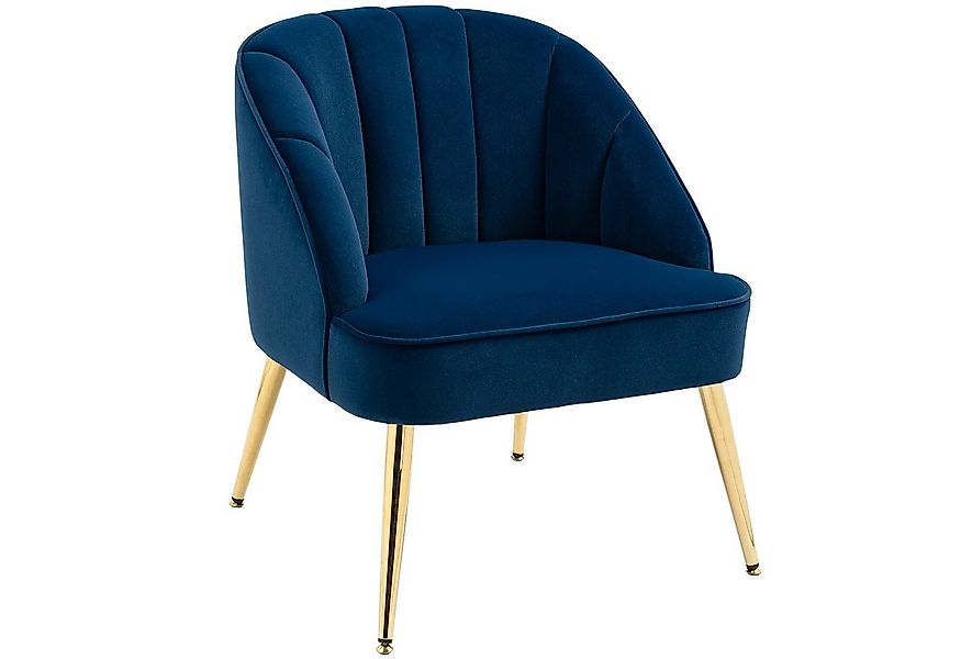 HOMCOM Relaxsessel Ohrensessel Sessel mit Stahlbeinen (Loungesessel, 1-St., günstig online kaufen