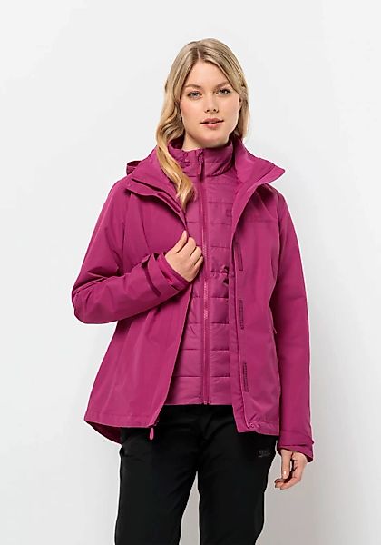 Jack Wolfskin 3-in-1-Funktionsjacke "GEISSHORN 3IN1 JKT W", (2 teilig), mit günstig online kaufen