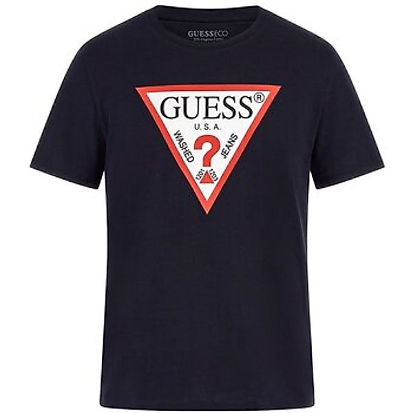 Guess  T-Shirt T-shirt à logo col rond  CN Original günstig online kaufen