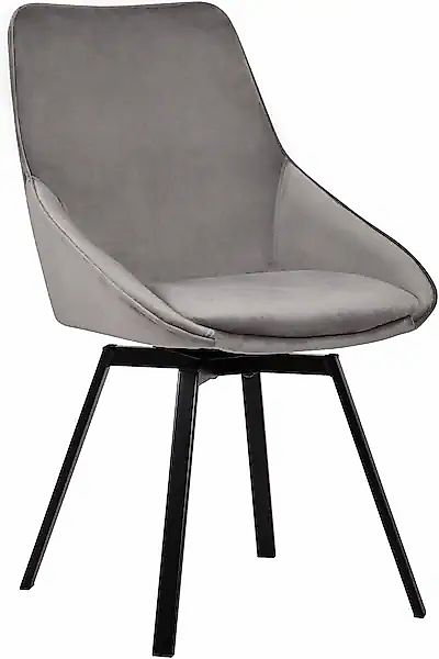 OTTO home Esszimmerstuhl »Merisa, Polsterstuhl, Metallgestell, 2er-Set, Dre günstig online kaufen