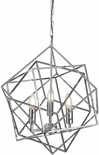 Searchlight Hängeleuchte »Hängeleuchte Cube, 3-flammig« E14 1 Stk. Minimali günstig online kaufen