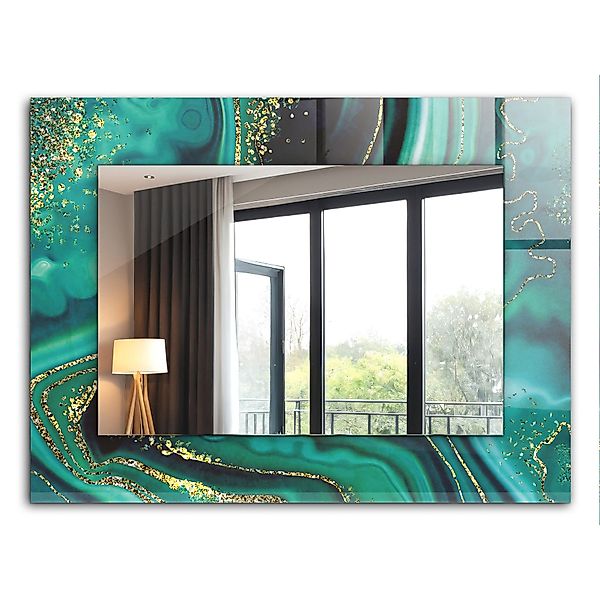 Tulup Dekospiegel Modern Spiegel mit Aufdruck, günstig online kaufen