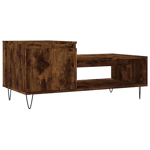vidaXL Couchtisch Räuchereiche 100x50x45 cm Holzwerkstoff 830833 günstig online kaufen