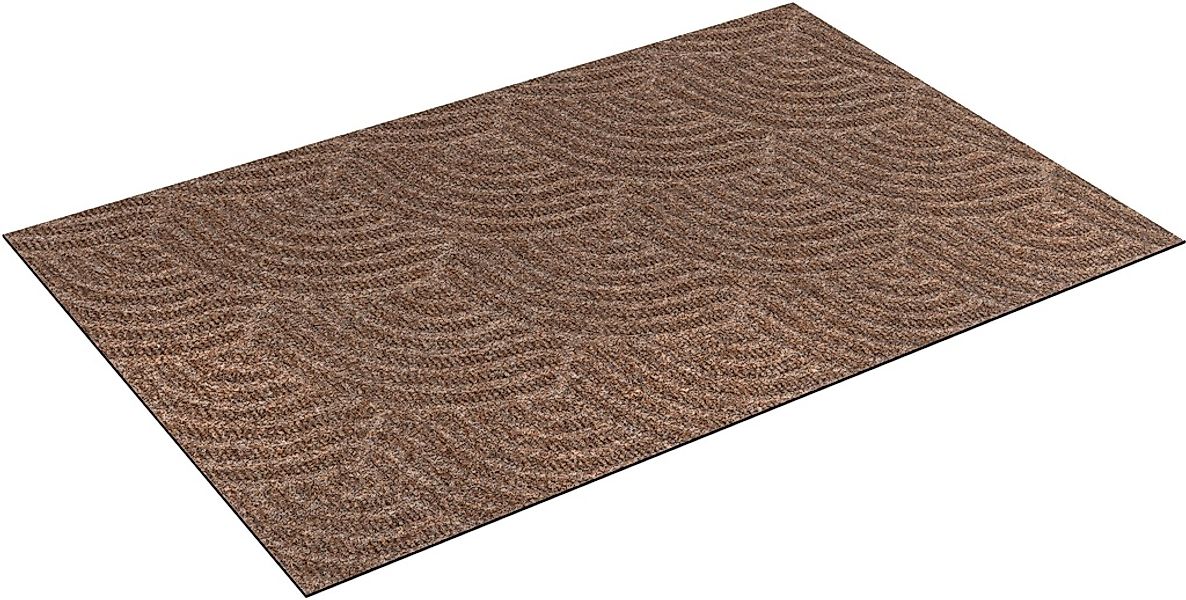 wash+dry by Kleen-Tex "DUNE Waves taupe" rechteckig 8 Höhe günstig online kaufen