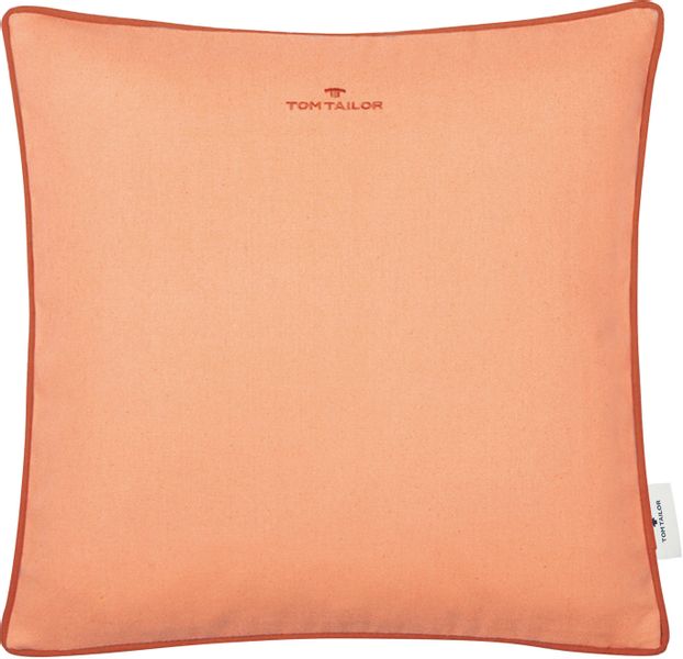 TOM TAILOR HOME Dekokissen "Dove Signature" mit Paspel, Kissenhülle ohne Fü günstig online kaufen