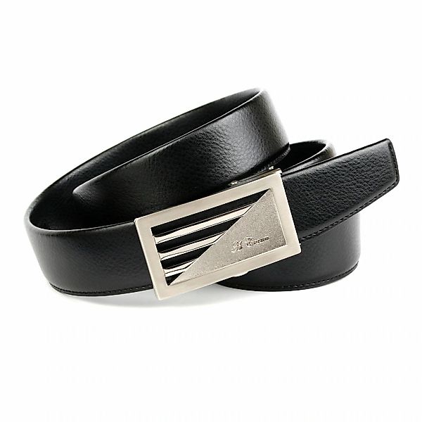 Anthoni Crown Ledergürtel Eleganter Herrengürtel, geprägt günstig online kaufen