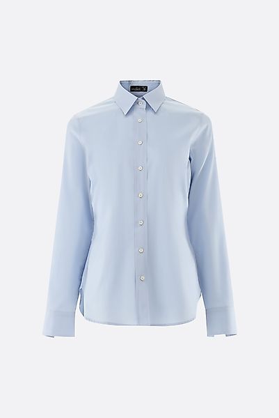 Hemdbluse aus Popeline günstig online kaufen