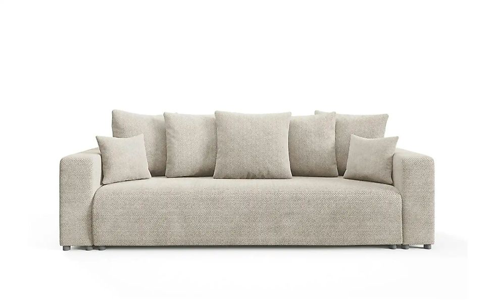 Schlafsofa EVORA Türkis   ¦ beige ¦ Maße (cm): B: 247 H: 88 Polstermöbel > günstig online kaufen