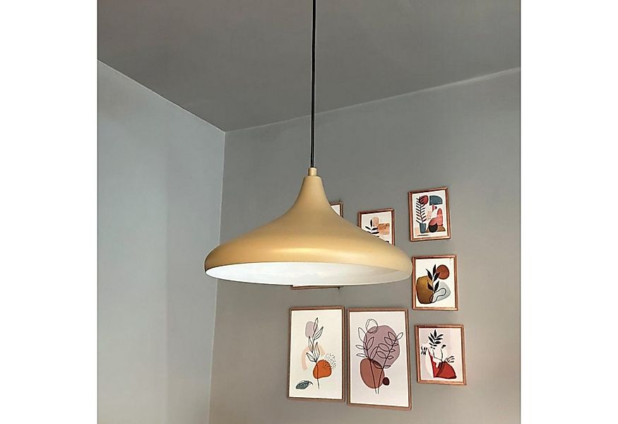 Bamyum Pendelleuchte Bamyum Pendelleuchte Durchmesser 35 cm E27 Metall Mode günstig online kaufen