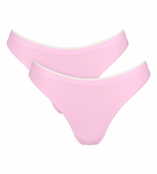 sloggi Tanga "GO Sense" 2er Pack, Modalmix, nahtlos, flacher Saum, elastisc günstig online kaufen