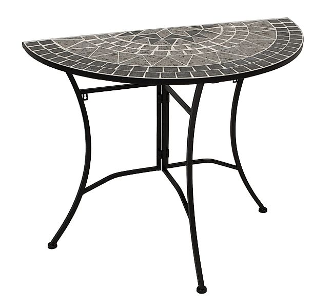 DEGAMO Gartentisch SIENA (1-St), Wandtisch halbrund günstig online kaufen