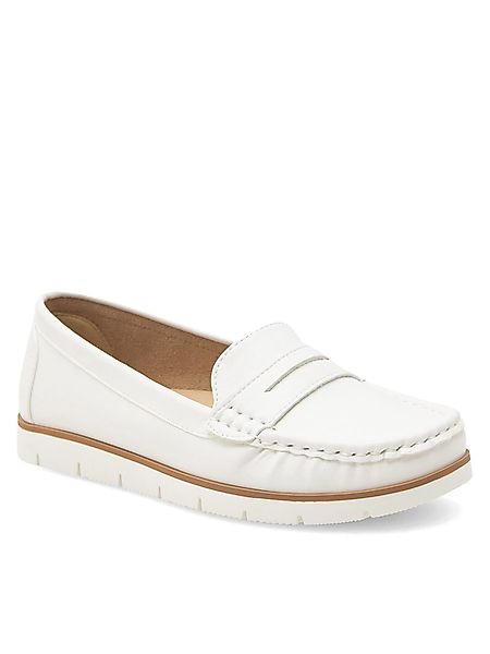 Clara Barson Mokassins WYL3648-1 WeiĂź Mokassin günstig online kaufen