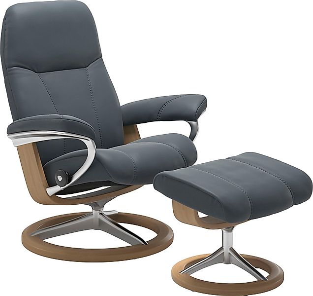 Stressless® Relaxsessel »Consul« Set, Relaxsessel mit Hocker, mit Hocker, m günstig online kaufen