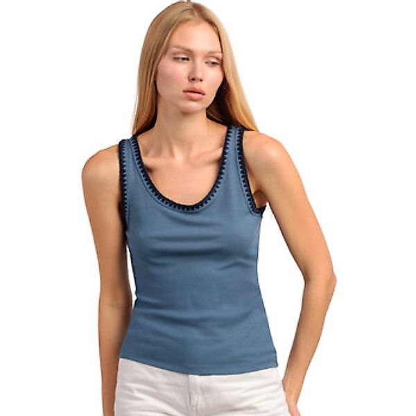 Admas  Tank Top Tanktop Canale Hilo Contraste günstig online kaufen