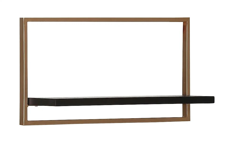 Wandregal  Frame ¦ gold ¦ Maße (cm): B: 65 H: 35 T: 20.0 Regale > Wandregal günstig online kaufen
