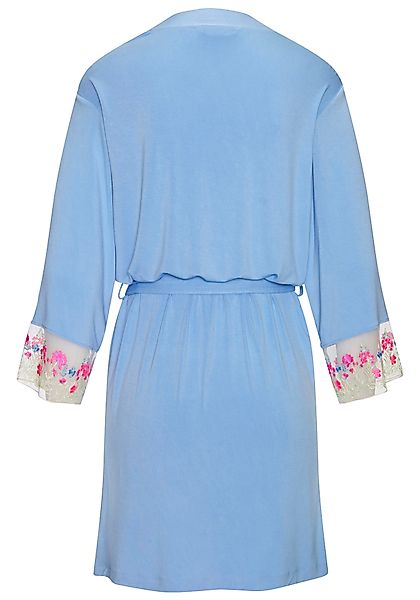LASCANA Kimono, Kurzform, Viskose, Kimono-Kragen, Gürtel, günstig online kaufen
