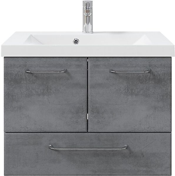 Saphir Badmöbel-Set »Quickset 945 Mineralmarmor-Waschtisch mit Unterschrank günstig online kaufen