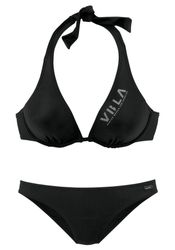 Venice Beach Bügel-Bikini mit kontrastfarbigen Schriftzug günstig online kaufen