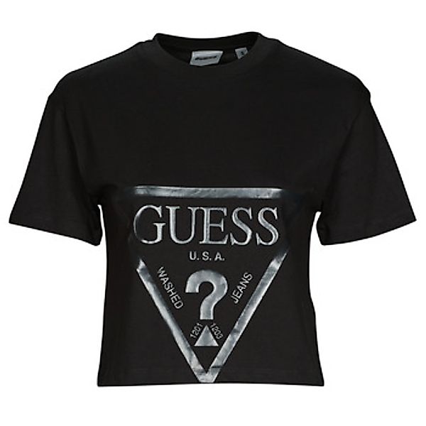 Guess  T-Shirt Classic logo triangle günstig online kaufen