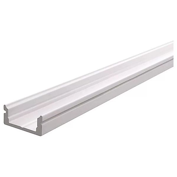 Deko-Light U-Profil flach AU-01-10 für 10-11,3mm LED Stripes, weiß-matt, 20 günstig online kaufen