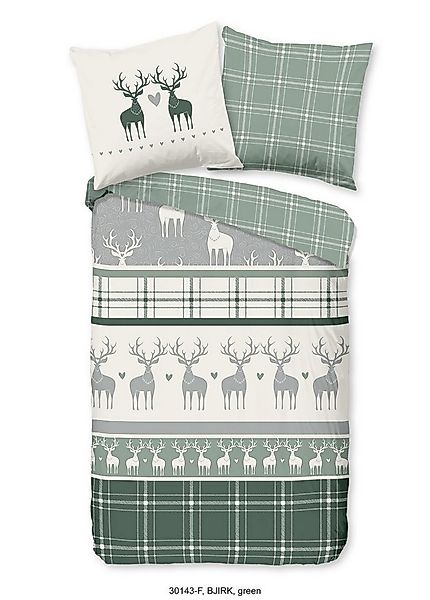 good morning Bettwäsche Biber Bettwäsche 135 X 200 cm + 1 x 80 X 80 cm Bjir günstig online kaufen