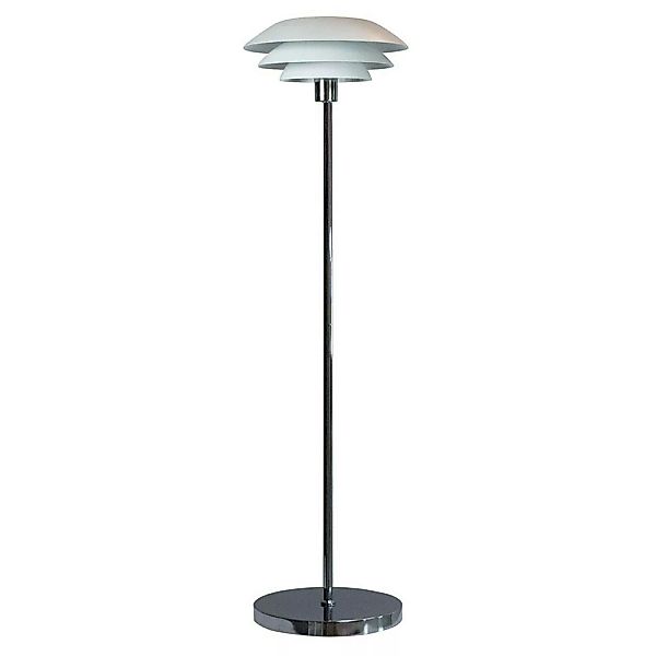 Dyberg Larsen DL31 Stehlampe Metall Ø 31cm weiß günstig online kaufen